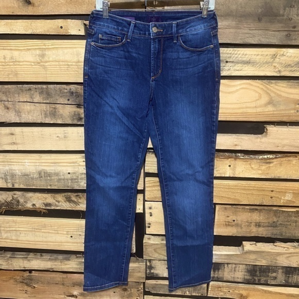 NYDJ Sheri Slim Jeans Size 6‎ Medium Wash